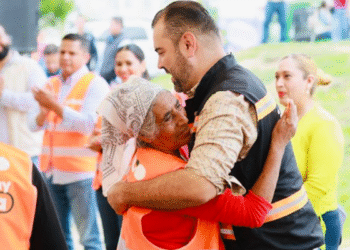 Gerardo Quirino encabeza macrobrigada “Siempre Hay Chamba” en Los Abedules