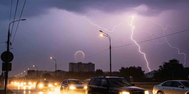 Aprende qué hacer si te sorprende una tormenta en la calle