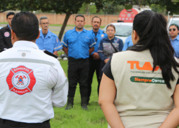 Culmina Gobierno de Tlajomulco jornada de capacitación a bomberos, especialistas de la URFST y de CFE