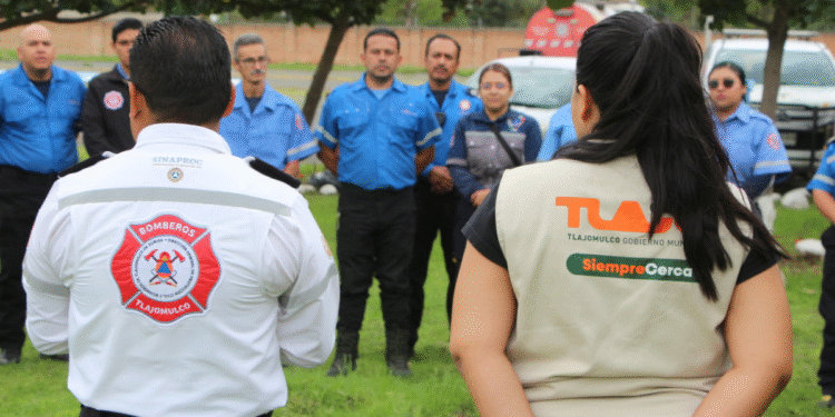 Culmina Gobierno de Tlajomulco jornada de capacitación a bomberos, especialistas de la URFST y de CFE