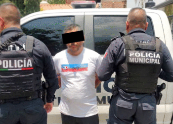 Policías de Tlajomulco detuvieron a un masculino por portación de un arma de fuego