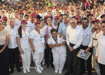 Salud Casa por Casa es territorio, prevención, atención temprana, y mucho amor a la patria: Presidenta en Ciudad Obregón, Sonora