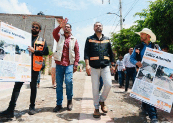 Gerardo Quirino inaugura obras viales en tres delegaciones con una inversión superior a los 14 millones de pesos