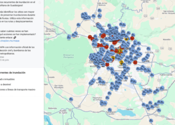 Suma Mapa Único de Inundaciones (MUI) más de 2 millones de vistas