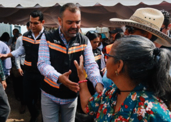 Gerardo Quirino arranca construcción de red de drenaje en El Laurel; se invertirán 2 millones de pesos