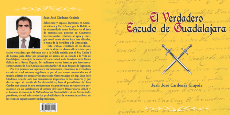 Presentará Secretaría de Cultura el libro El Verdadero Escudo de Guadalajara en el Patio de los Ángeles