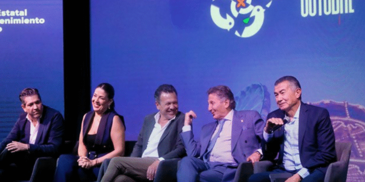 Presenta Pablo Lemus, Gobernador de Jalisco, concepto, imagen y primera parte de la cartelera de las Fiestas de Octubre 2025