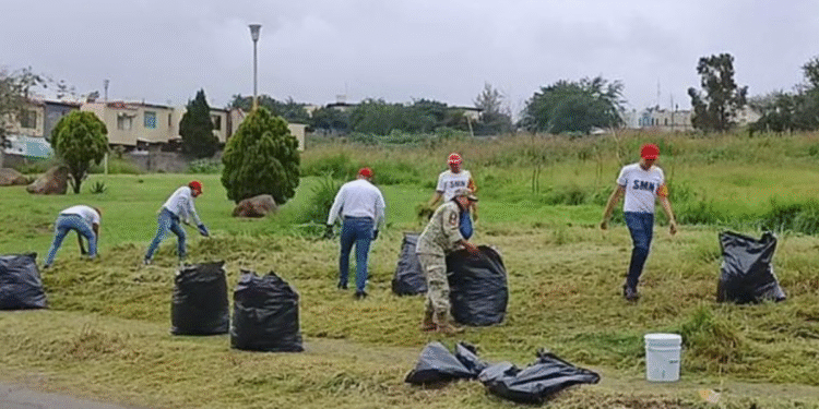 Se suma la Defensa al rescate de espacios públicos en Tlajomulco