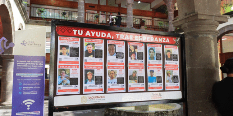 Gobierno de Tlaquepaque habilita espacios para difundir fichas de búsqueda de personas desaparecidas