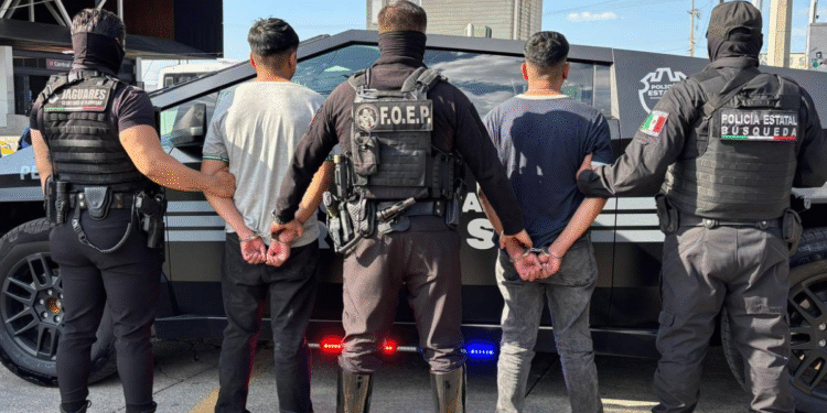 Caen dos presuntos reclutadores y rescatan a menor de edad en la Nueva Central Camionera