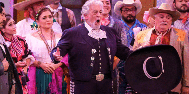 Ovacionan la zarzuela “El Orgullo de Jalisco”, con la participación de Plácido Domingo 