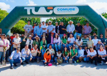 Tlajomulco impulsa la reforestación colorida en la Ribera de Cajititlán