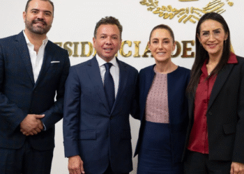 Asiste Pablo Lemus Navarro, Gobernador de Jalisco, a Reunión Nacional de Seguridad Pública con Claudia Sheinbaum Pardo, Presidenta de México