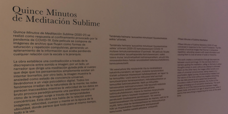 El diseñador Stefan Sagmeister hace escala en el MAZ con la obra Por fin, algo bueno
