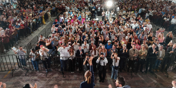 Este martes arranca construcción del tren Saltillo-Nuevo Laredo que pasará por Monterrey: Presidenta Claudia Sheinbaum en Nuevo León