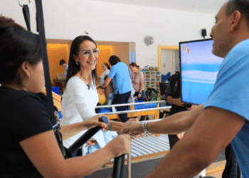Realiza Laura Imelda visita al Centro de Rehabilitación Inclusión Infantil TELETÓN