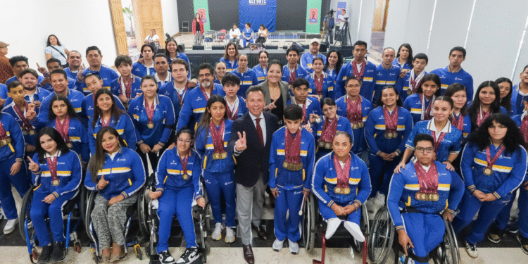 Ratifica Pablo Lemus, Gobernador de Jalisco, respaldo total al deporte adaptado tras campeonato número 20 de Jalisco en la Paralimpiada Nacional