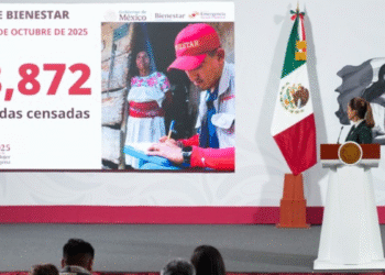 Gobierno de México: las y los servidores de la nación han censado 38 mil 872 viviendas afectadas por las lluvias