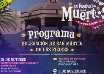 Gobierno de Tlaquepaque celebra la vida y la tradición con el XV Festival de Muertos en cuatro delegaciones