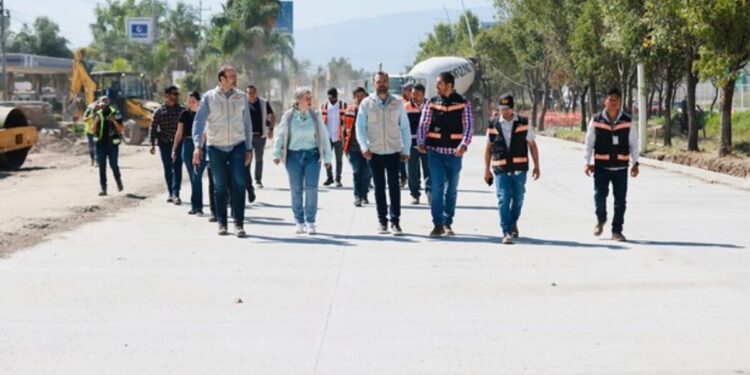 Avanza la transformación total de la avenida Adolf B. Horn