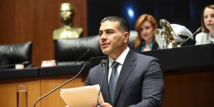 Comparece el Secretario Omar García Harfuch ante el Senado de la República