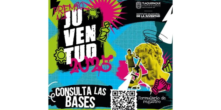 Jóvenes de Tlaquepaque podrían postularse al «Premio a la Juventud 2025»