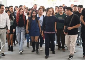 Presidenta hace realidad el derecho a la educación: inaugura nuevo plantel de la Universidad Nacional Rosario Castellanos en Chalco