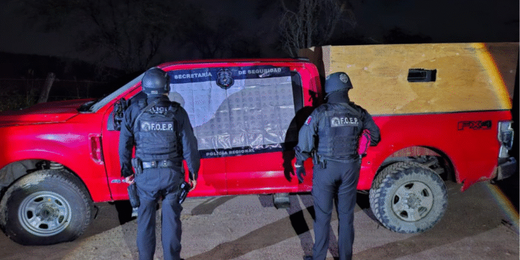 Asegura Policía de Jalisco vehículo ‘Monstruo’ con cartuchos en Teocaltiche