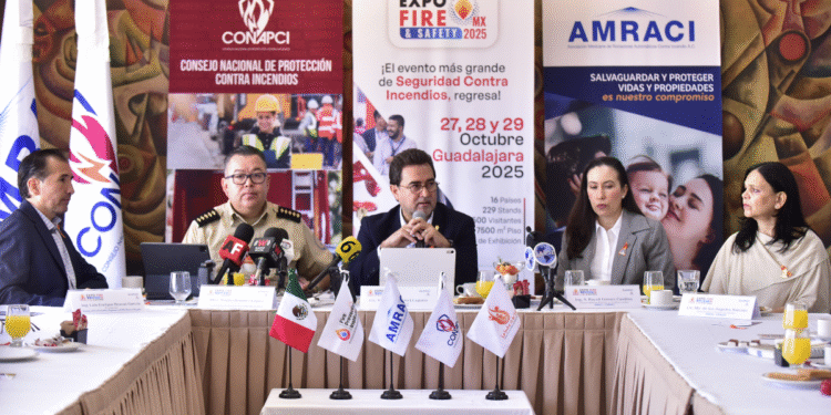 Presentan Expo Fire & Safety Guadalajara 2025