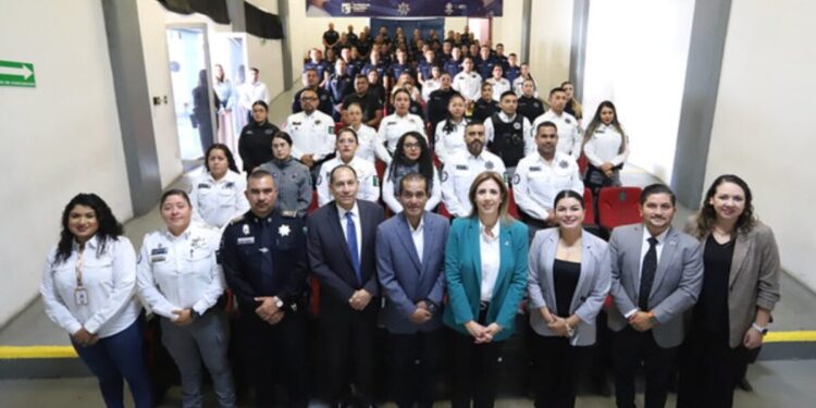 Brinda Coordinación Estratégica de Seguridad capacitación a personal operativo en materia de flagrancia y uso de la fuerza