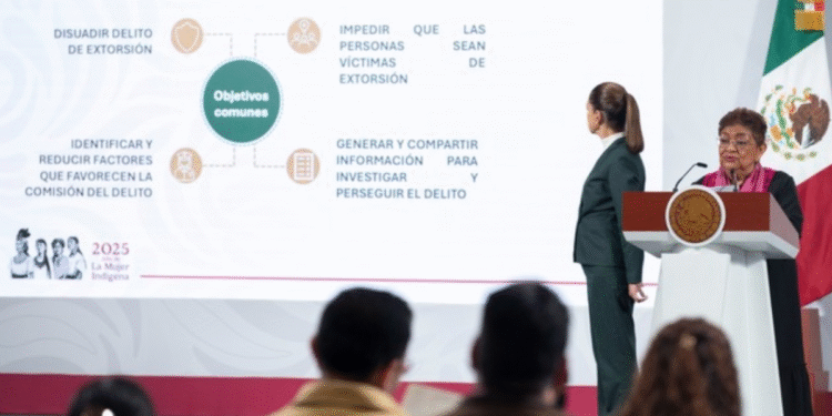 Presidenta Claudia Sheinbaum envía iniciativa de ley para prevenir, investigar y sancionar el delito de extorsión