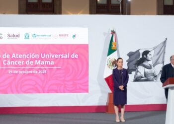 Presidenta anuncia inversión de 8 mil mdp para Modelo de Atención Universal de Cáncer de Mama, que representa “un antes y un después”