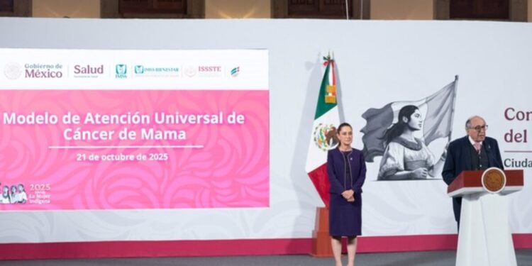 Presidenta anuncia inversión de 8 mil mdp para Modelo de Atención Universal de Cáncer de Mama, que representa “un antes y un después”