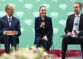 Presidenta Claudia Sheinbaum presenta Plan México a miembros del Foro Económico Mundial