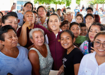 En Pantepec, Puebla, Presidenta Claudia Sheinbaum encabeza sexto día de recorridos de supervisión tras lluvias
