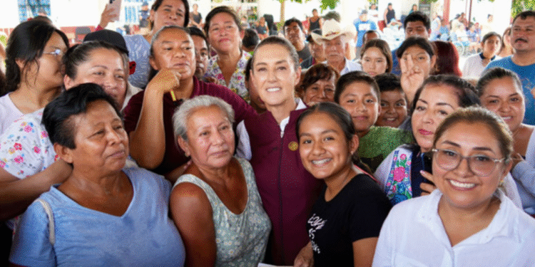En Pantepec, Puebla, Presidenta Claudia Sheinbaum encabeza sexto día de recorridos de supervisión tras lluvias