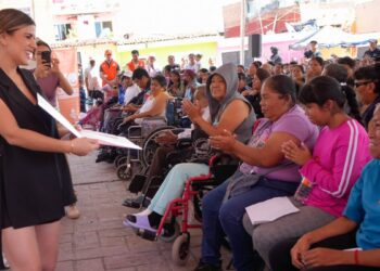 Llevan apoyos de programas sociales al municipio de Poncitlán