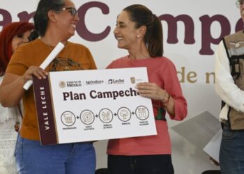 Presidenta Claudia Sheinbaum encabeza arranque del Plan Campeche que contempla inversión histórica de mil 238 mdp