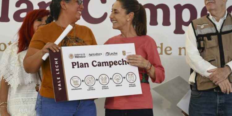 Presidenta Claudia Sheinbaum encabeza arranque del Plan Campeche que contempla inversión histórica de mil 238 mdp