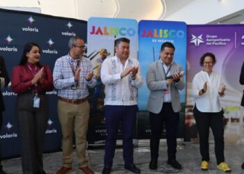 Inaugura Jalisco cinco nuevas rutas aéreas en mercados clave
