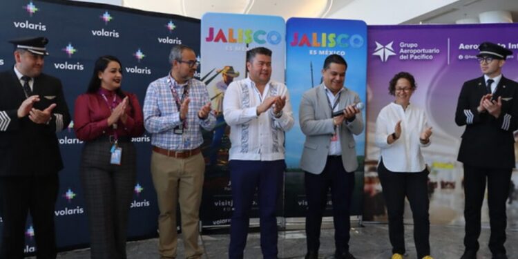 Inaugura Jalisco cinco nuevas rutas aéreas en mercados clave