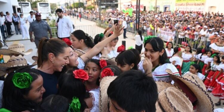 Línea K del Tren Interoceánico: Presidenta Claudia Sheinbaum inaugura estaciones Tonalá y Arriaga en Chiapas