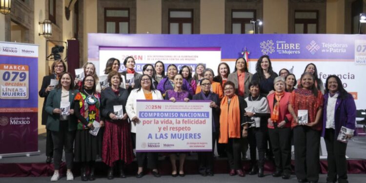 Gobierno de México y entidades asumen Compromiso Nacional por la vida, la felicidad y el respeto a las mujeres