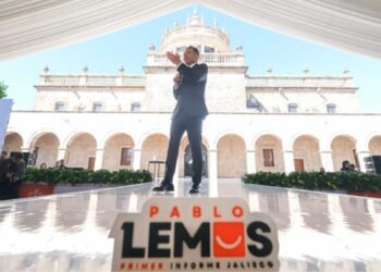 Rinde Pablo Lemus Navarro, Gobernador del Estado, informe de actividades a un año de trabajar al estilo Jalisco