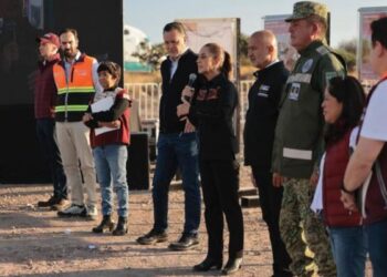 “Vamos a cumplir”: Presidenta Claudia Sheinbaum supervisa el avance del 8% en la construcción del Tren México-Querétaro