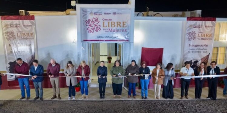 Presidenta Claudia Sheinbaum inaugura Centro LIBRE para mujeres en Ciudad Juárez, Chihuahua