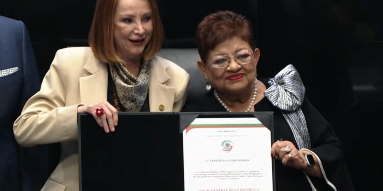 Senado designa a Ernestina Godoy Como titular de la FGR
