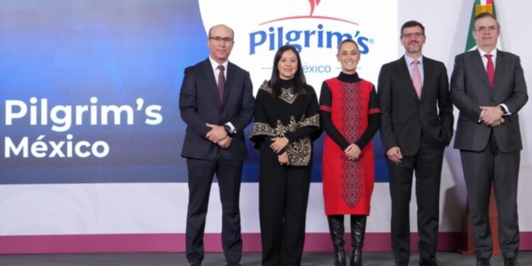 Plan México: Empresa global Pilgrim’s invertirá en el país mil 300 millones de dólares para 2026-2030; generará 20 mil empleos
