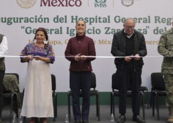 Presidenta inaugura Hospital General Regional No. 25 “General Ignacio Zaragoza” del IMSS en beneficio de medio millón de derechohabientes