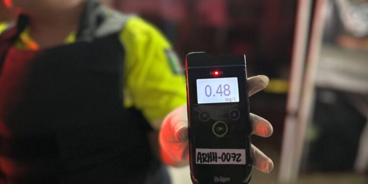 Cierra despliegue Guadalupe- Reyes con 276 detenidos y 94 mil pruebas de alcoholimetría aplicadas